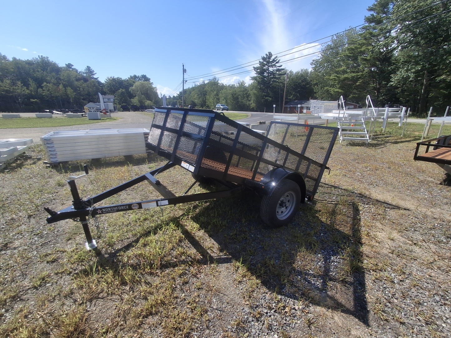2026 North Force 5X8SA EXRH Tilt Tilt Trailer