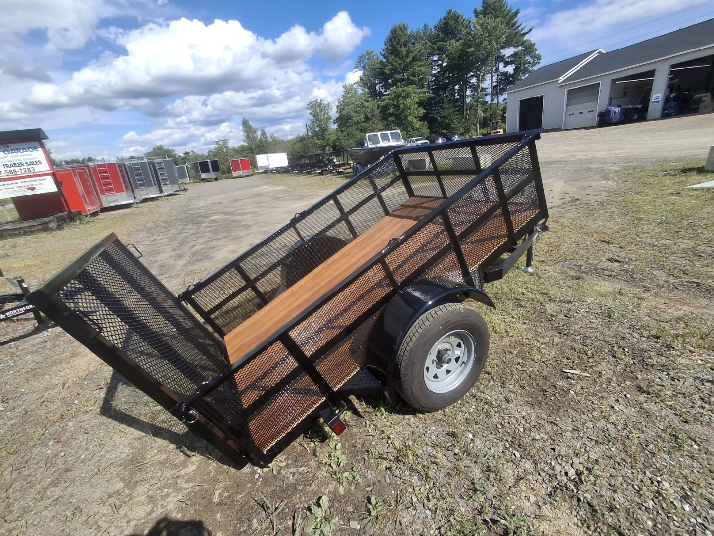 2026 North Force 5X8SA EXRH Tilt Tilt Trailer
