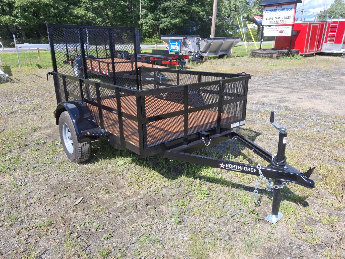 2026 North Force 5X8SA EXRH Tilt Tilt Trailer