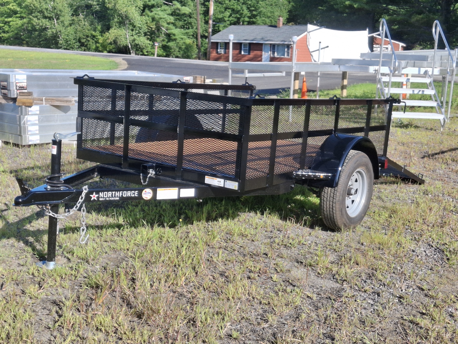 2026 North Force 5X8SA EXRH Tilt Tilt Trailer