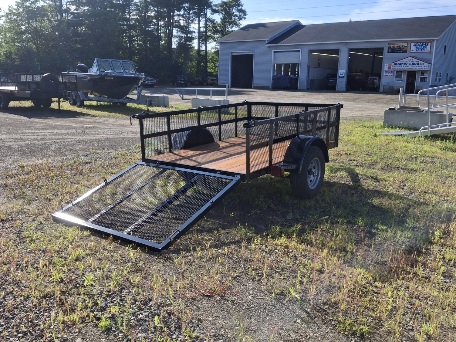 2026 North Force 5X8SA EXRH Tilt Tilt Trailer