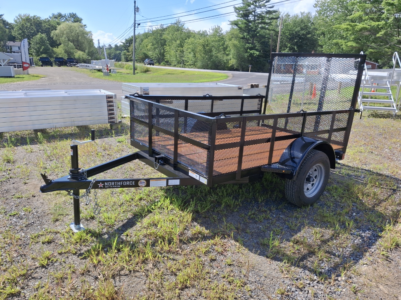 2026 North Force 5X8SA EXRH Tilt Tilt Trailer