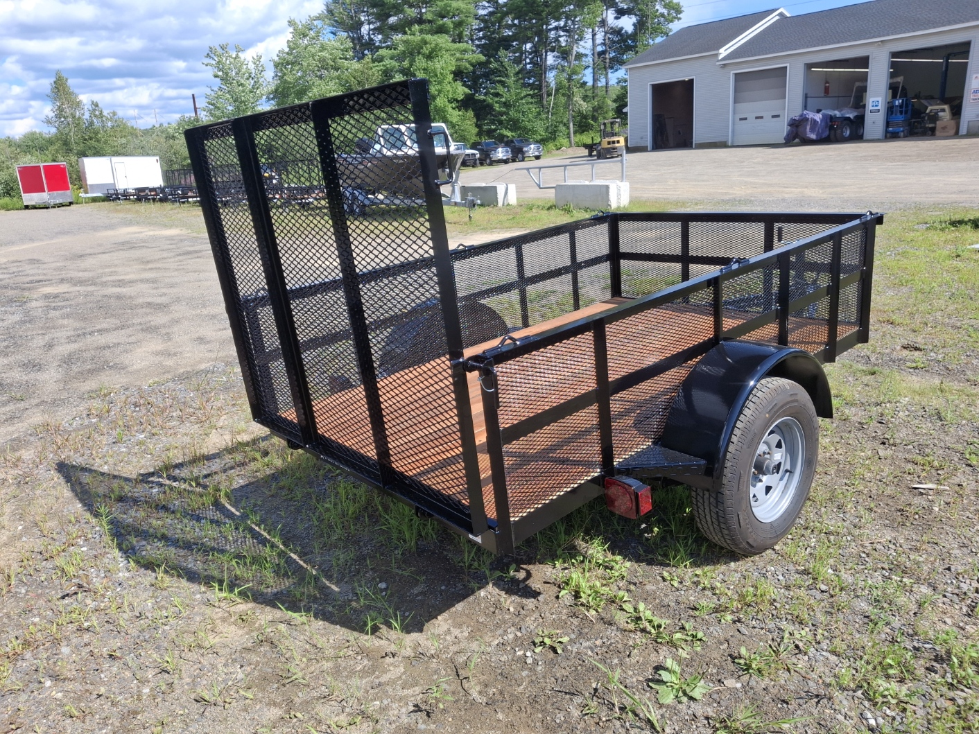 2026 North Force 5X8SA EXRH Tilt Tilt Trailer