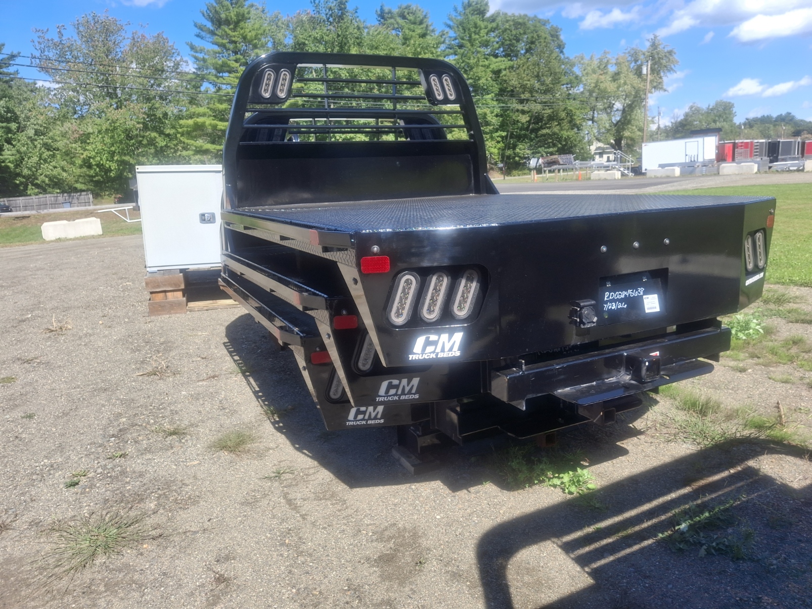 2026 CM Truck Beds RD Steel Flat Deck Body Truck