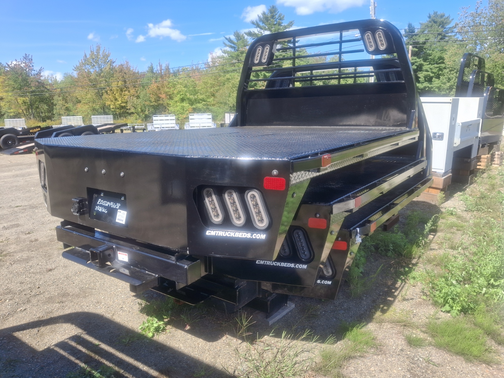 2026 CM Truck Beds RD Steel Flat Deck Body Truck