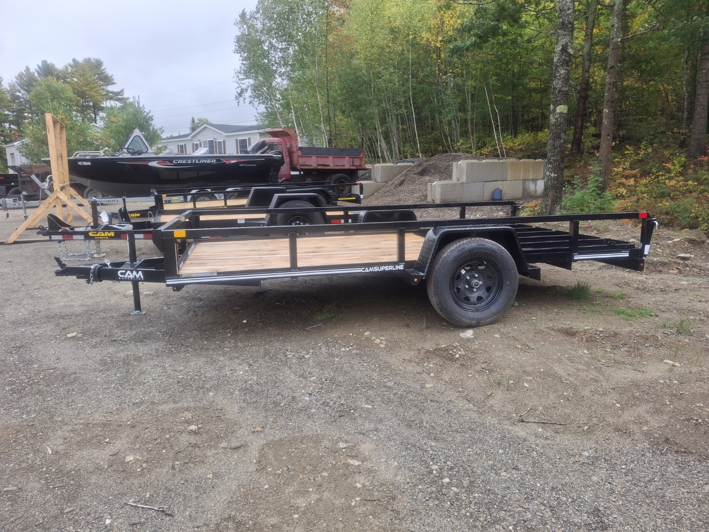 2026 Cam Superline 7' x 12' 3k Single Axle Utility Trailer Utility Trailer