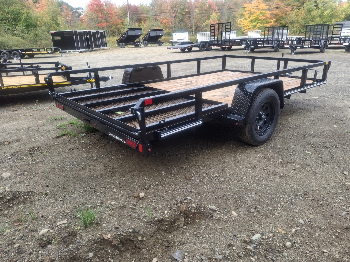 2026 Cam Superline 7' x 12' 3k Single Axle Utility Trailer Utility Trailer