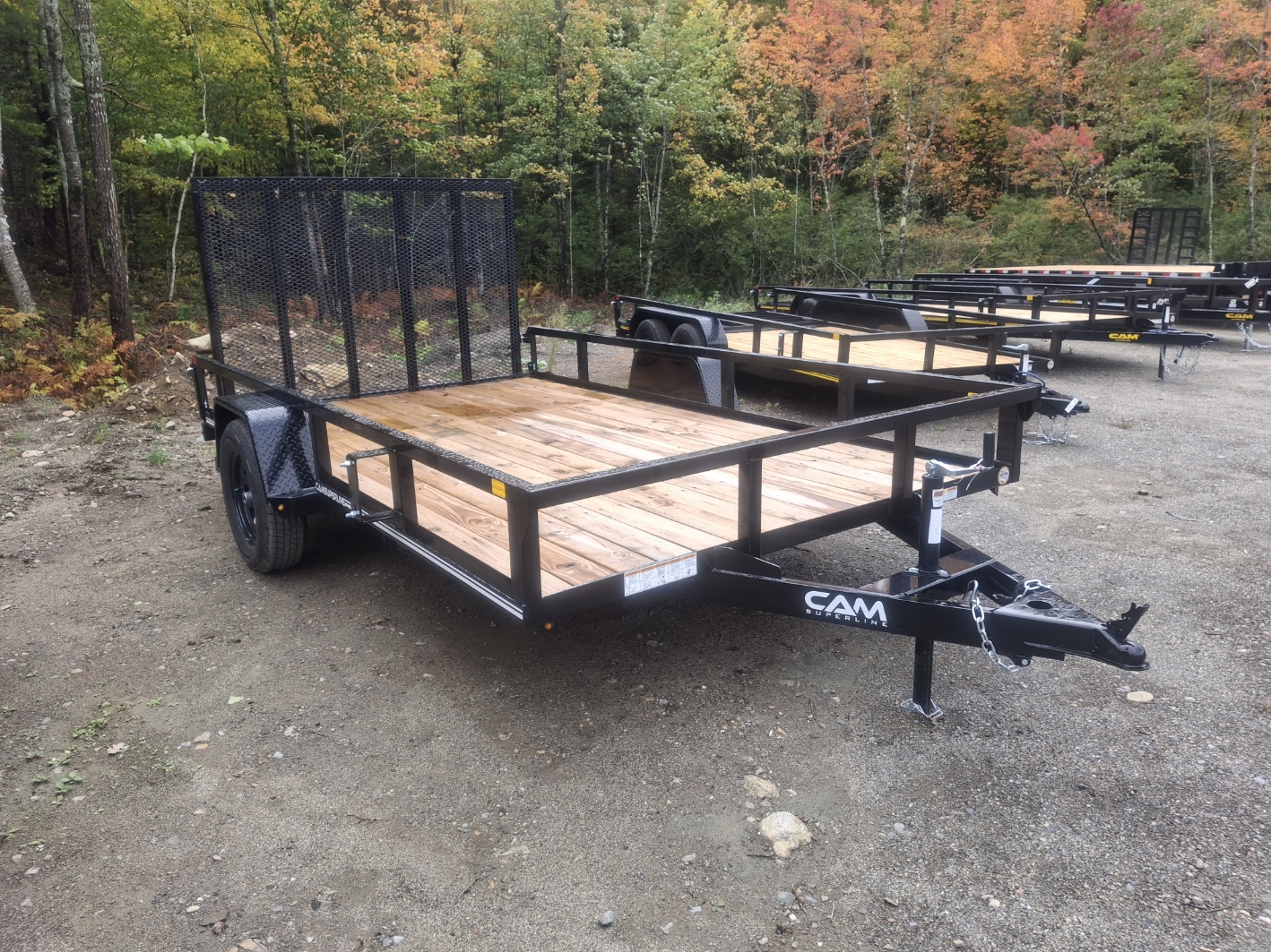 2026 Cam Superline 7' x 12' 3k Single Axle Utility Trailer Utility Trailer