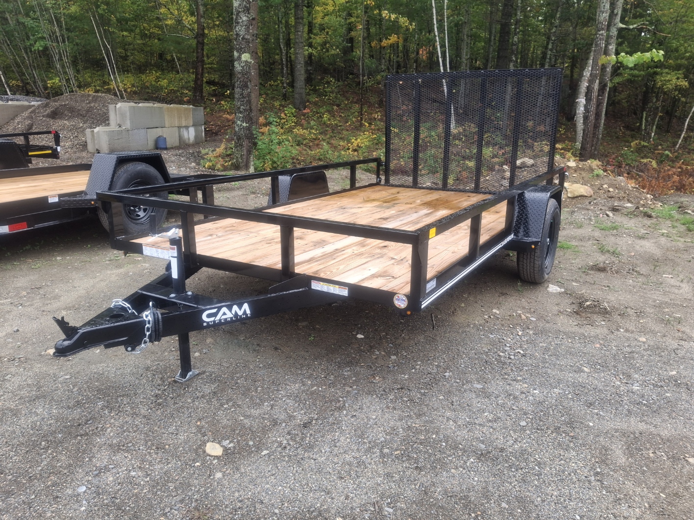 2026 Cam Superline 7' x 12' 3k Single Axle Utility Trailer Utility Trailer