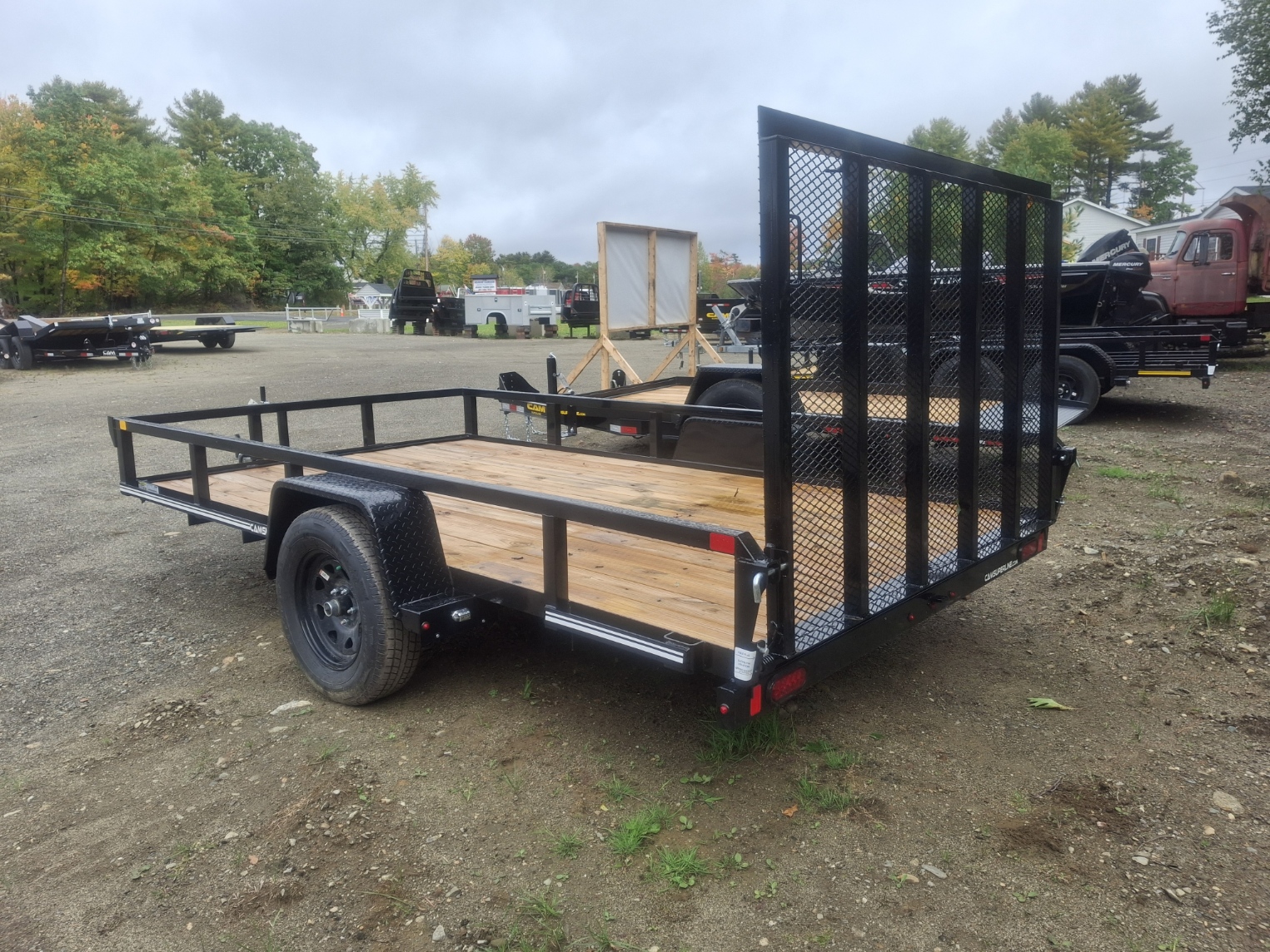 2026 Cam Superline 7' x 12' 3k Single Axle Utility Trailer Utility Trailer