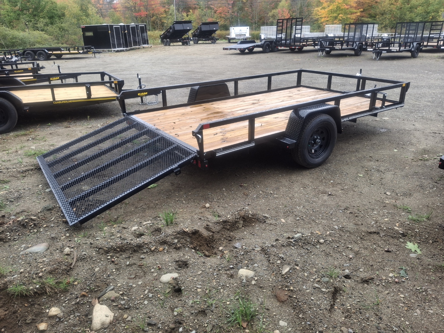 2026 Cam Superline 7' x 12' 3k Single Axle Utility Trailer Utility Trailer