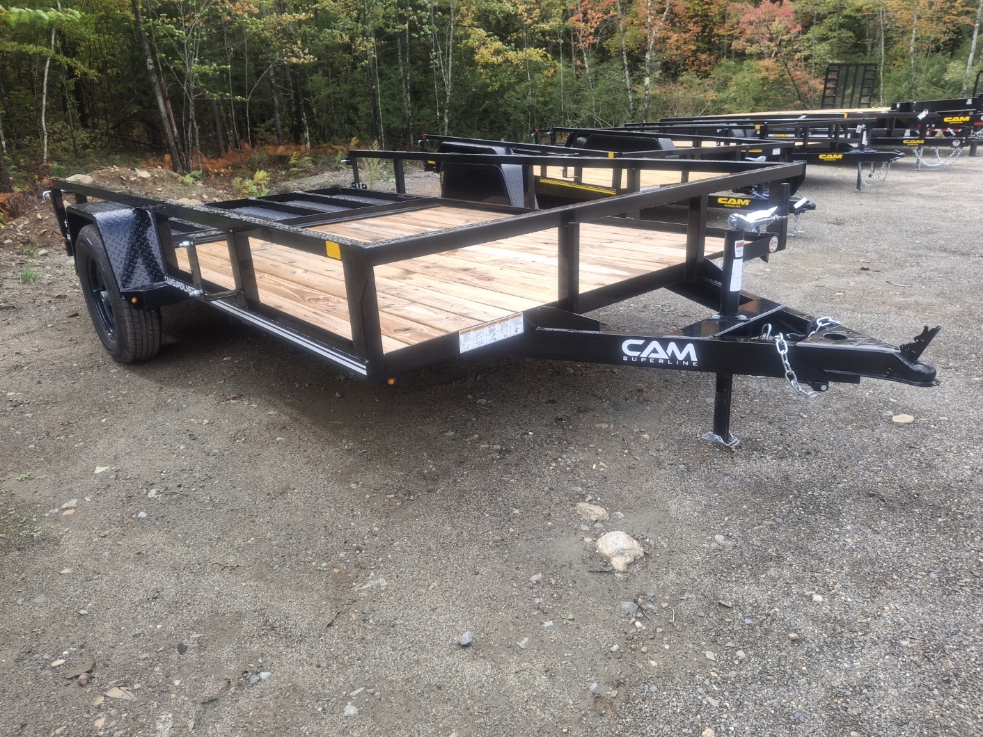 2026 Cam Superline 7' x 12' 3k Single Axle Utility Trailer Utility Trailer