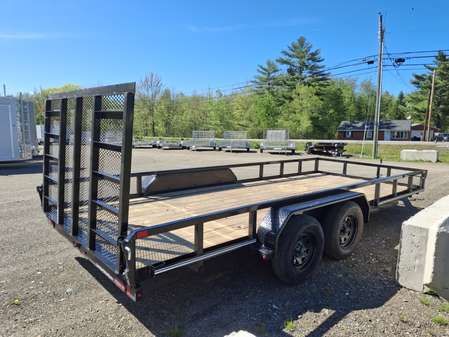 2027 Cam Superline 7' x 18' 7k Tandem Axle Utility Trailer Utility Trailer