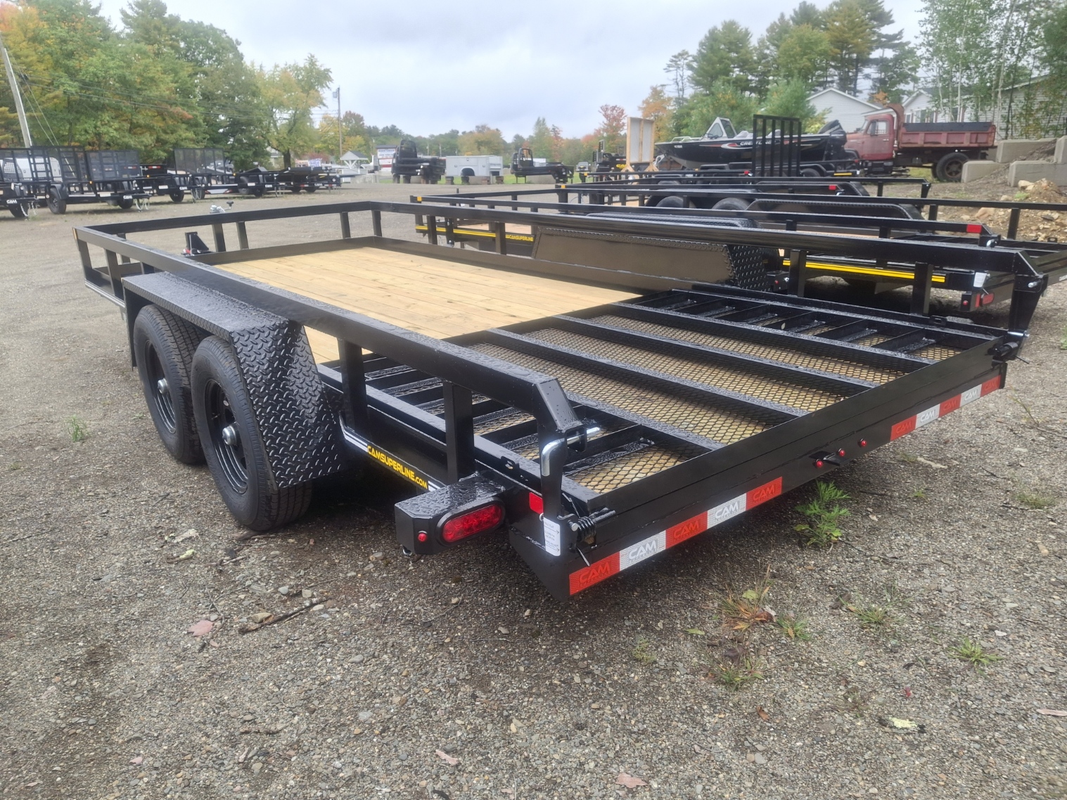 2027 Cam Superline 7' x 18' 7k Tandem Axle Utility Trailer Utility Trailer