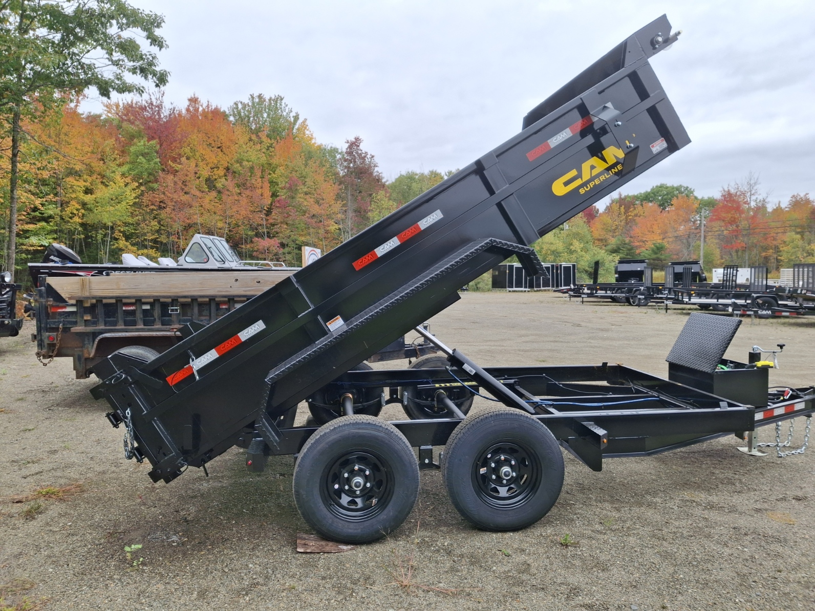 2027 Cam Superline 6' x 12' (10k) Standard Duty Low Profile Dump Trailer Dump Trailer