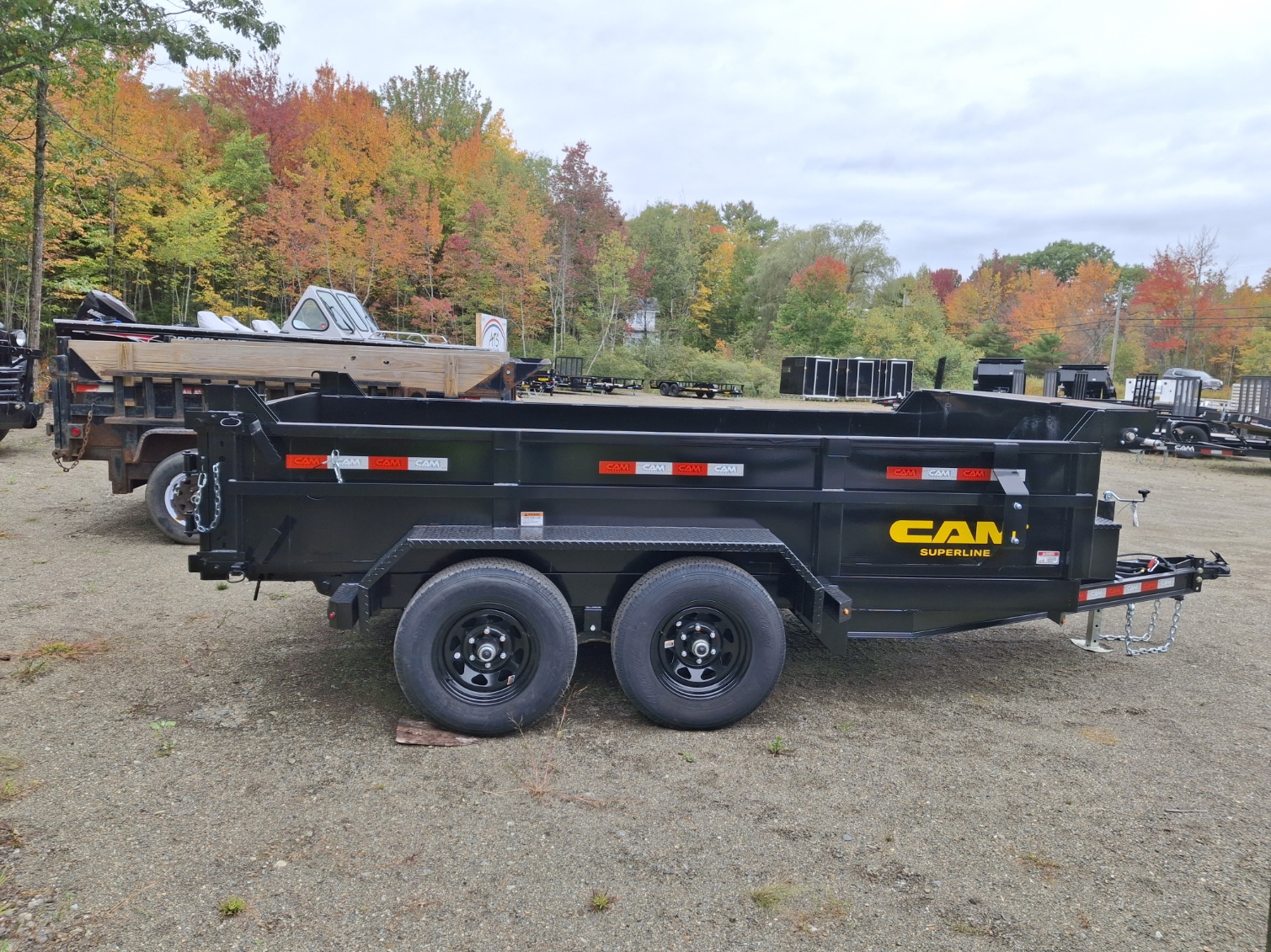 2027 Cam Superline 6' x 12' (10k) Standard Duty Low Profile Dump Trailer Dump Trailer