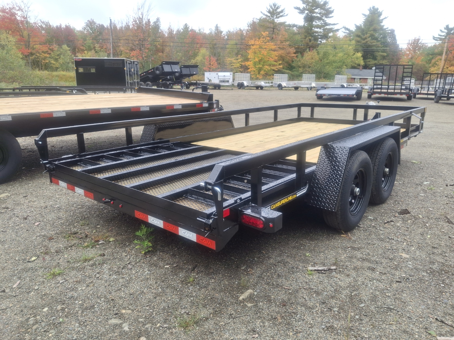 2026 Cam Superline 7' x 16' 10k Tandem Axle Utility Trailer Utility Trailer