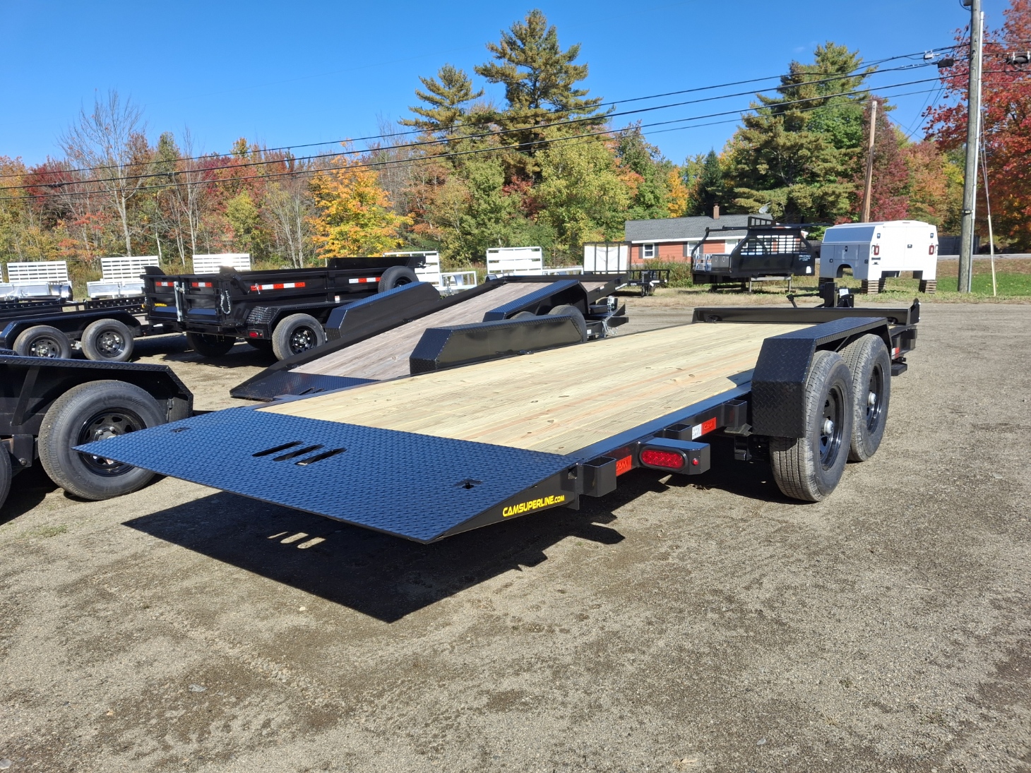 2027 Cam Superline 7X20 (15.4K) BEAST FULL DECK TILT Equipment Trailer