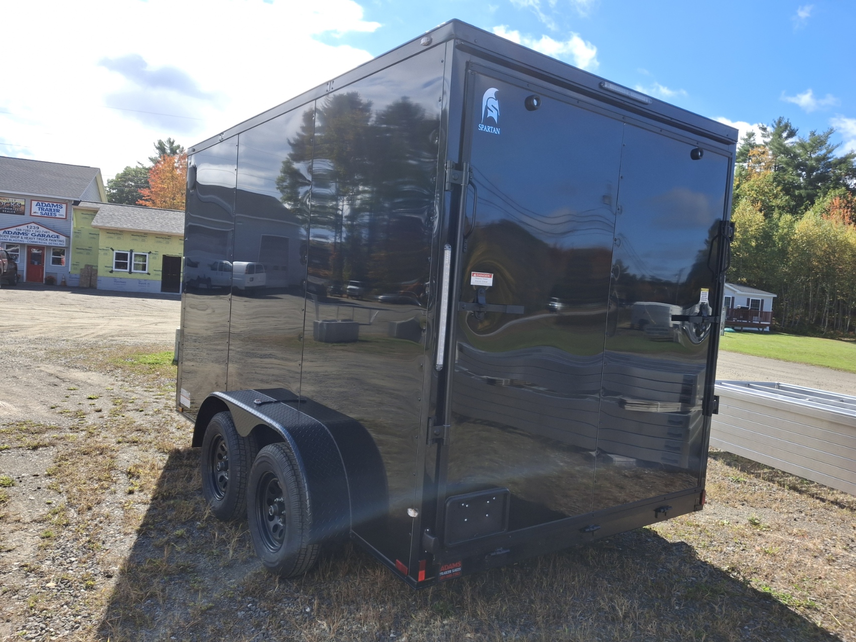 2026 Spartan Cargo Trailers 7’ x 12’ Tandem Axle Enclosed Cargo Trailer