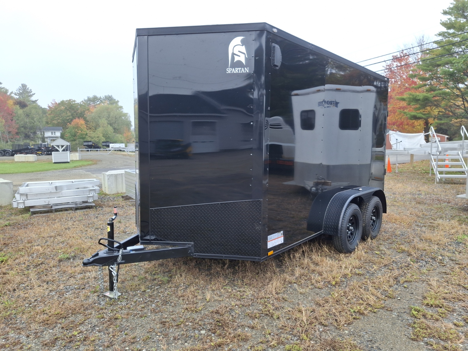 2026 Spartan Cargo Trailers 7’ x 12’ Tandem Axle Enclosed Cargo Trailer