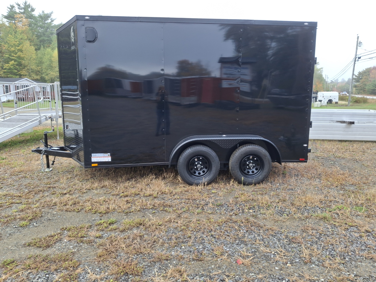 2026 Spartan Cargo Trailers 7’ x 12’ Tandem Axle Enclosed Cargo Trailer