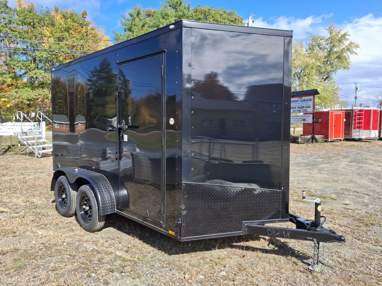 2026 Spartan Cargo Trailers 7’ x 12’ Tandem Axle Enclosed Cargo Trailer