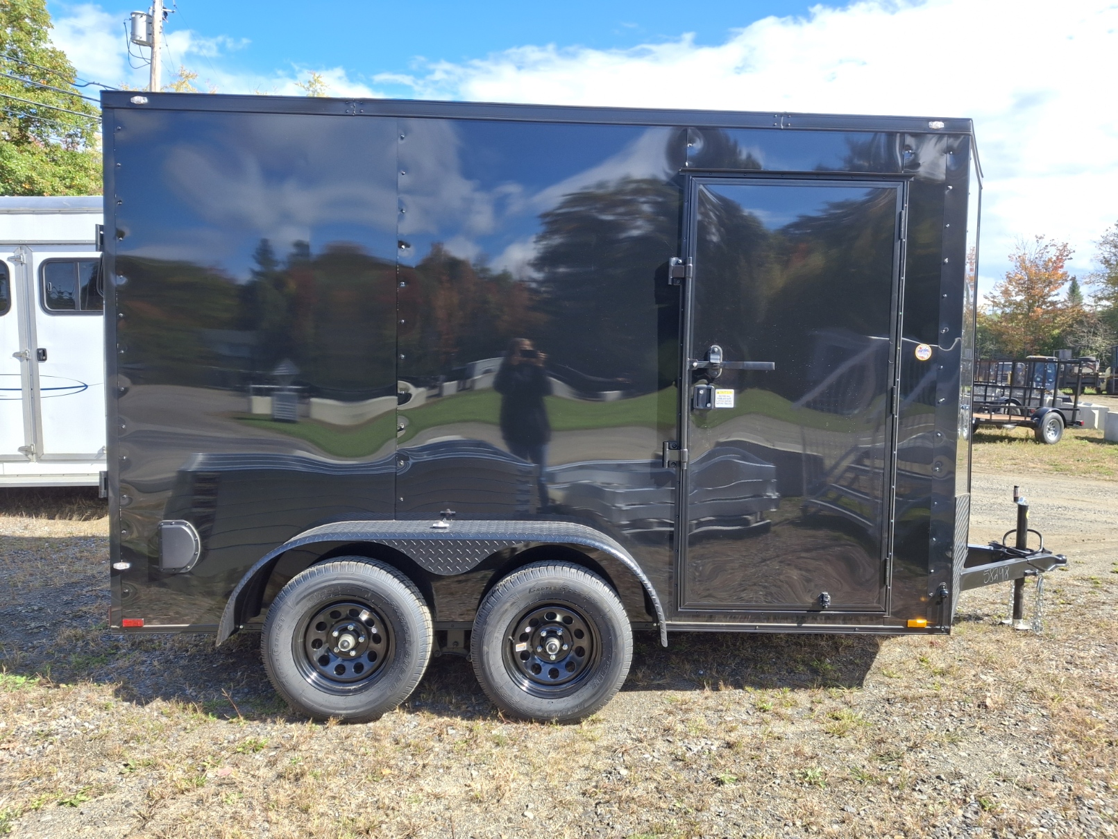 2026 Spartan Cargo Trailers 7’ x 12’ Tandem Axle Enclosed Cargo Trailer