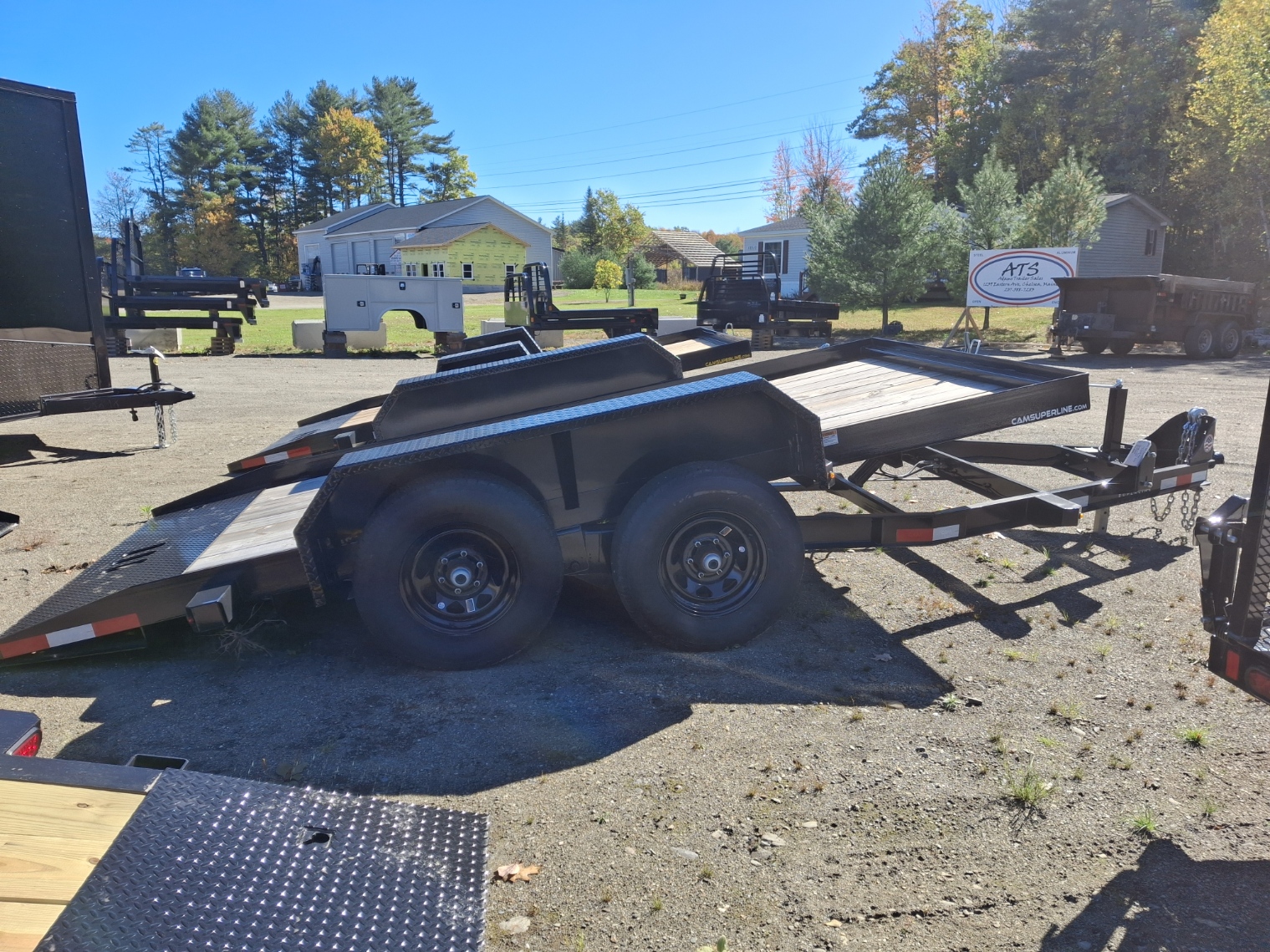 2025 Cam Superline 7' x 14' (11k) Tandem Axle Tilt Trailer Tilt Trailer