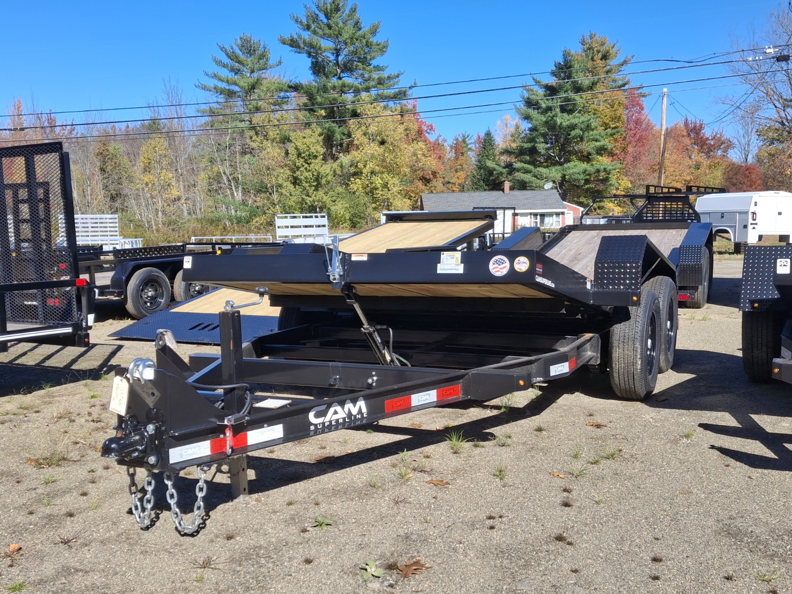 2025 Cam Superline 7' x 14' (11k) Tandem Axle Tilt Trailer Tilt Trailer
