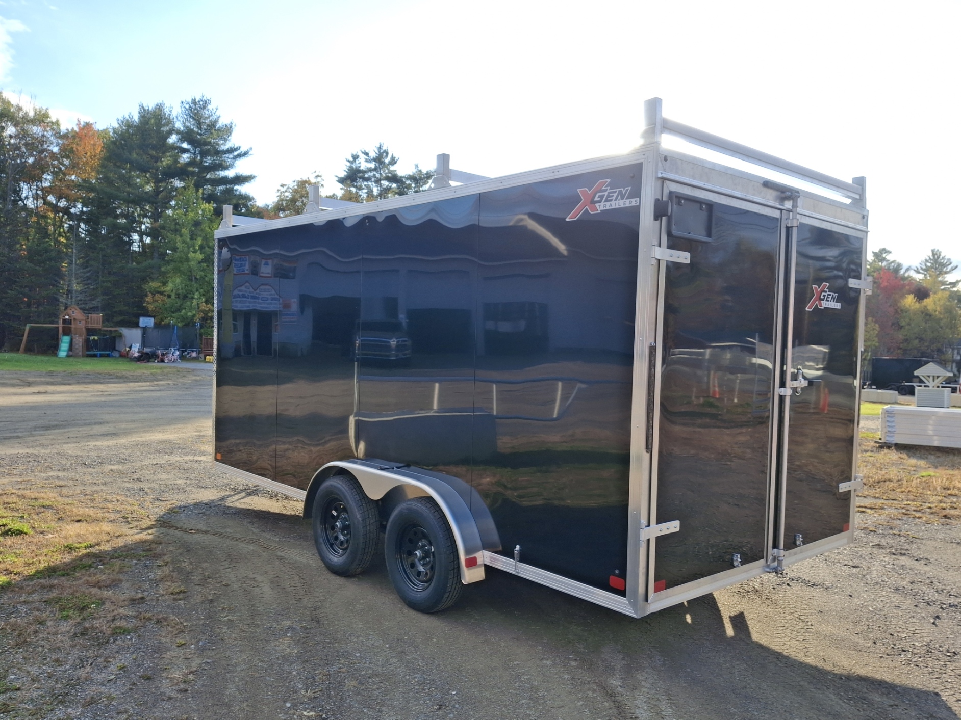2027 X-Gen 7.5X16TA Contractor w/ Barn Doors Enclosed Cargo