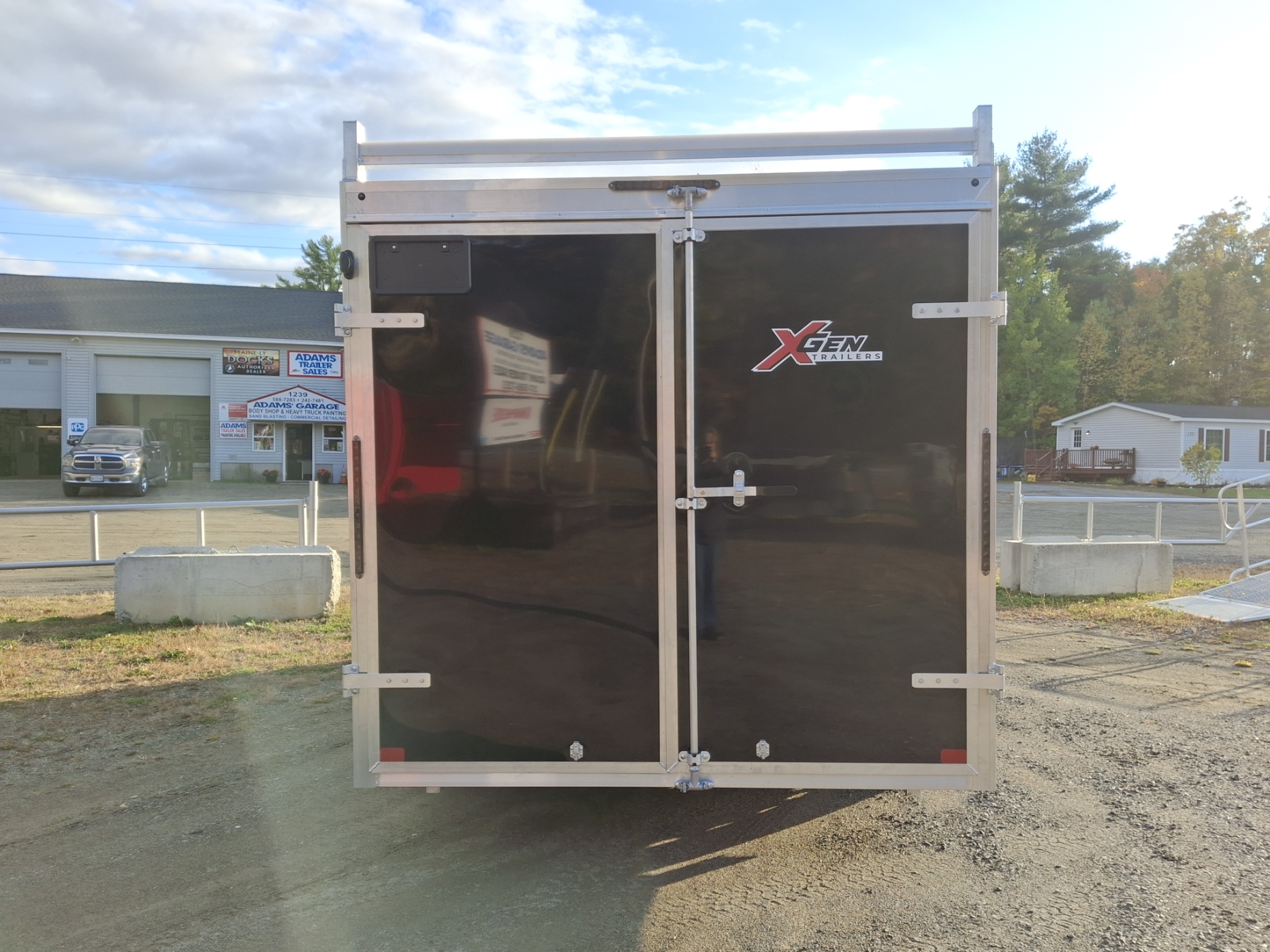 2027 X-Gen 7.5X16TA Contractor w/ Barn Doors Enclosed Cargo