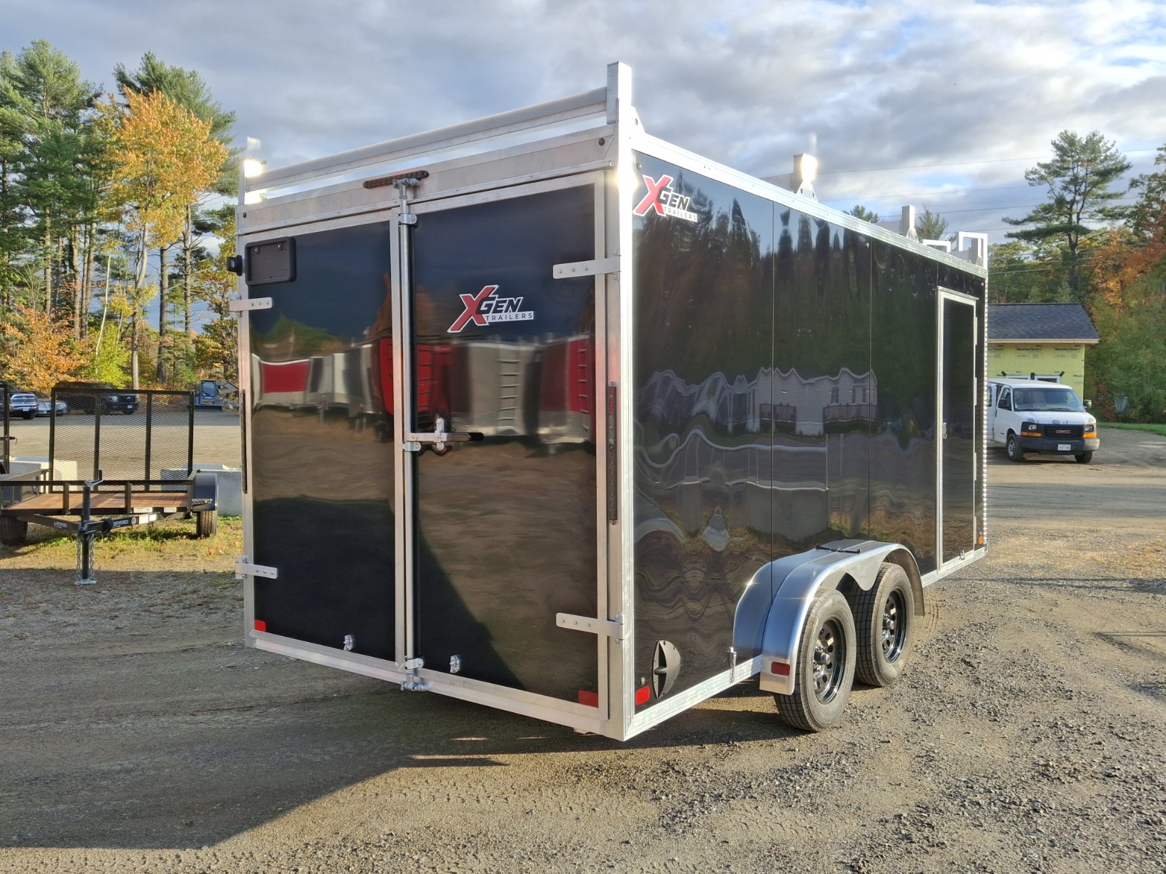2027 X-Gen 7.5X16TA Contractor w/ Barn Doors Enclosed Cargo