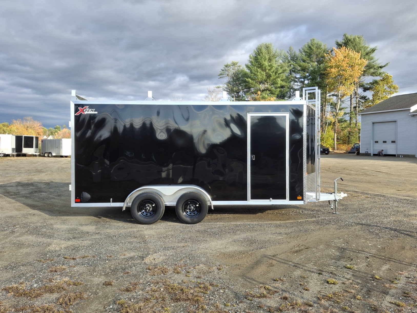 2027 X-Gen 7.5X16TA Contractor w/ Barn Doors Enclosed Cargo